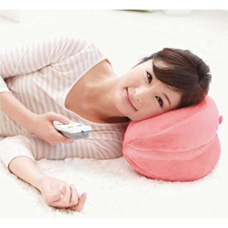 小紅豆日貨 COGIT 貝果翹屁美臀坐墊 可折疊骨盆坐墊 椅墊 靠墊 枕頭 腰枕 靠背枕 靠頸枕 墊腳枕 粉 紫-細節圖5