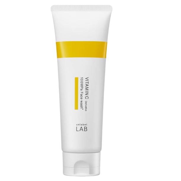 《現貨》小紅豆日貨 unlabel LAB 黑炭維生素C酵素深層潔面乳 維生素C酵素潔顏乳130g-細節圖2