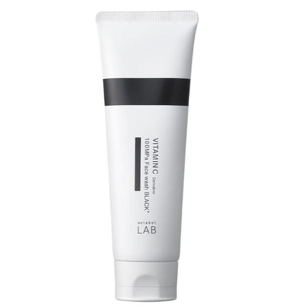 《現貨》小紅豆日貨 unlabel LAB 黑炭維生素C酵素深層潔面乳 維生素C酵素潔顏乳130g-細節圖3