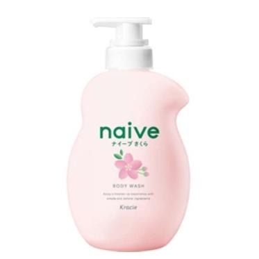 小紅豆日貨 kracie Naive 櫻花沐浴露 沐浴乳 瓶裝 補充包-細節圖2