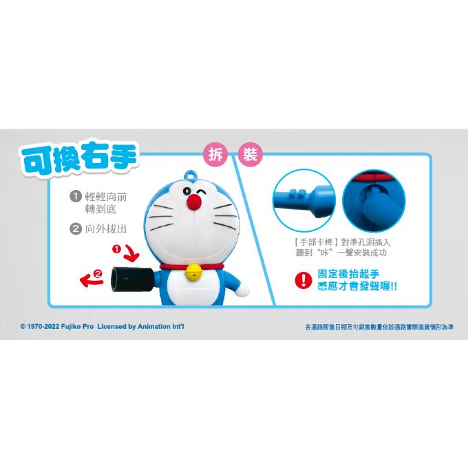 《全新現貨》哆啦A夢變聲公仔 icash 2.0 幸運組 進擊組-細節圖2