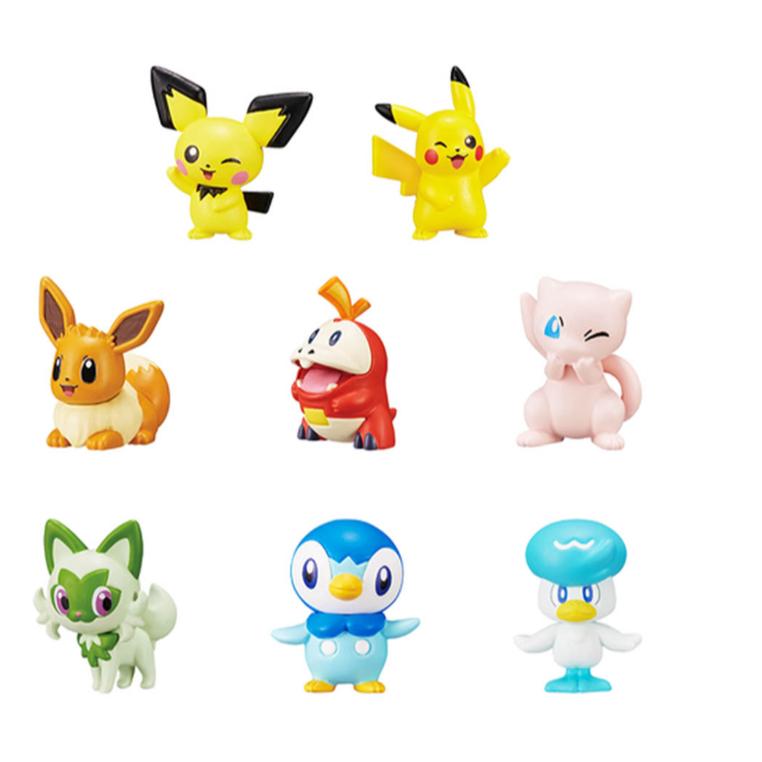 《現貨》小紅豆日貨 Bandai 萬代 新款 寶可夢 皮卡丘 伊布家族 泡澡沐浴球 入浴球 洗澡玩具 泡澡球-細節圖5