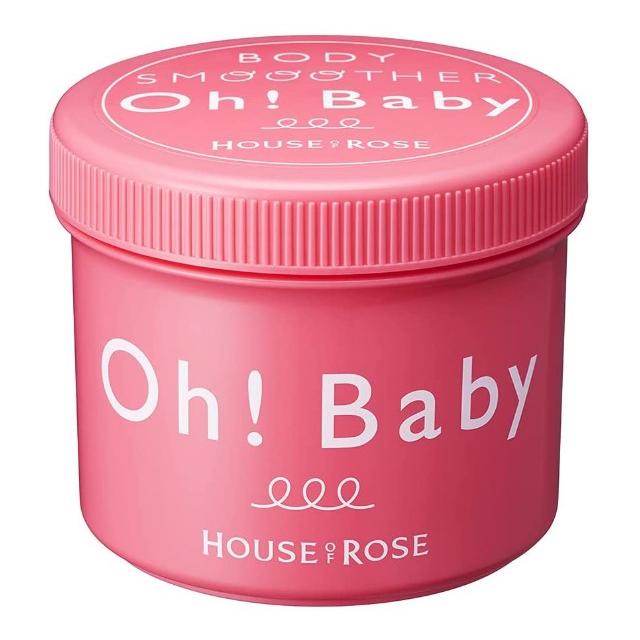《現貨》小紅豆日貨 House of Rose Oh!Baby 去角質美體霜 磨砂膏 磨砂霜 柚子 葡萄 玫瑰-細節圖2