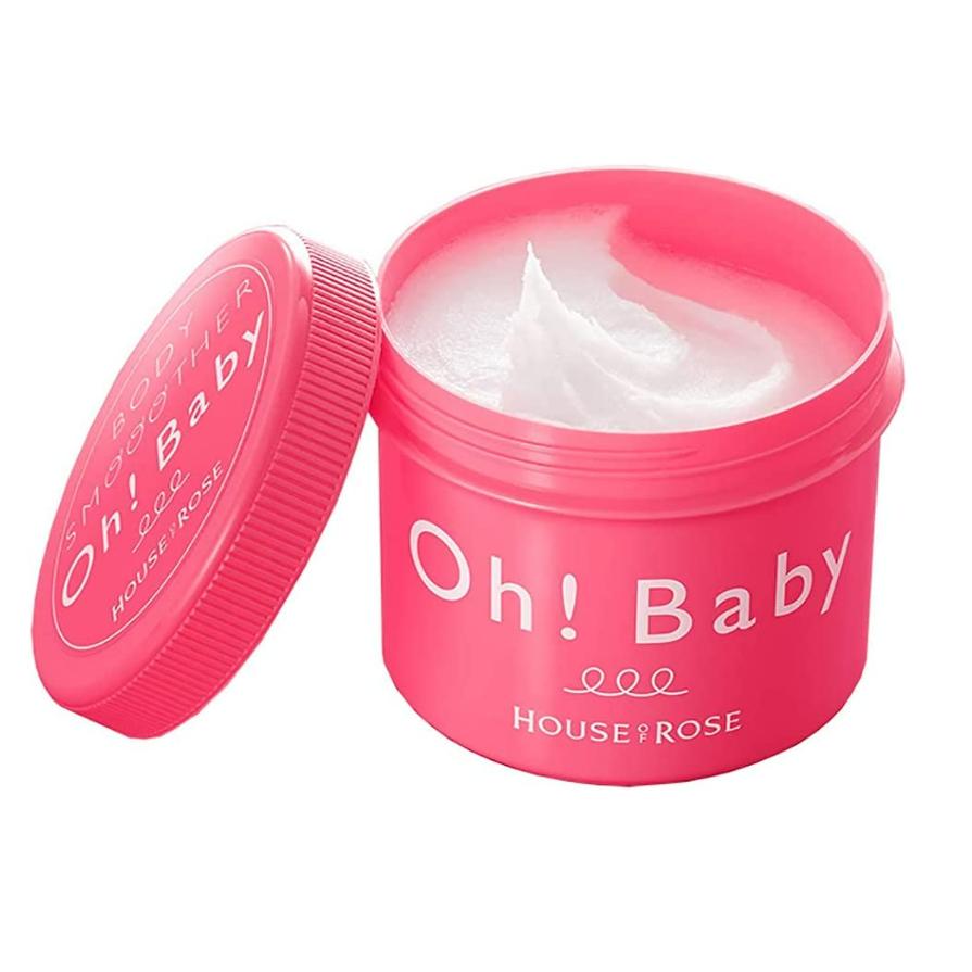 《現貨》小紅豆日貨 House of Rose Oh!Baby 去角質美體霜 磨砂膏 磨砂霜 柚子 葡萄 玫瑰-細節圖3