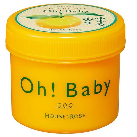 《現貨》小紅豆日貨 House of Rose Oh!Baby 去角質美體霜 磨砂膏 磨砂霜 柚子 葡萄 玫瑰-細節圖6
