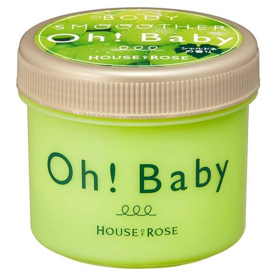 《現貨》小紅豆日貨 House of Rose Oh!Baby 去角質美體霜 磨砂膏 磨砂霜 柚子 葡萄 玫瑰-細節圖7