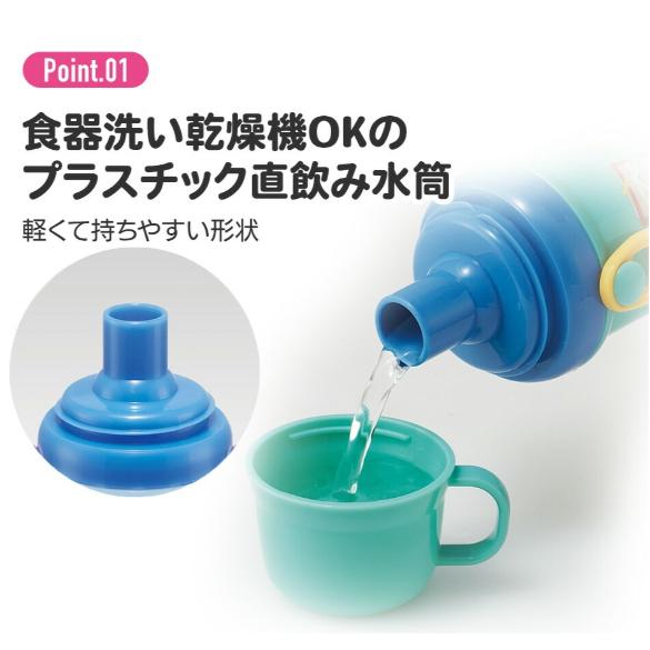 《現貨》小紅豆日貨 SKATER 玩具總動員 TOYS 2WAY 直飲水壺 水杯 480ml PSB5KD-細節圖4