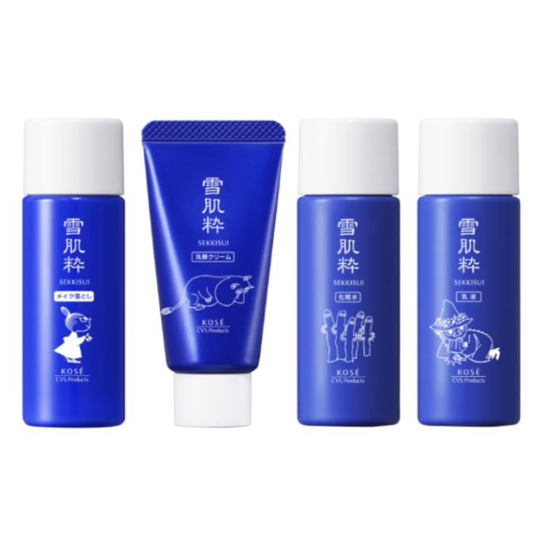 《現貨》日本 KOSE 雪肌粹 淨白化粧水 淨白美肌凝凍 輕旅行淨白保養組  MOOMIN限定款 雪肌粹-細節圖4