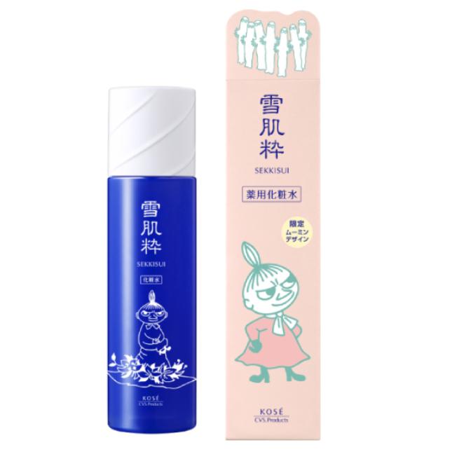 《現貨》日本 KOSE 雪肌粹 淨白化粧水 淨白美肌凝凍 輕旅行淨白保養組  MOOMIN限定款 雪肌粹-細節圖5