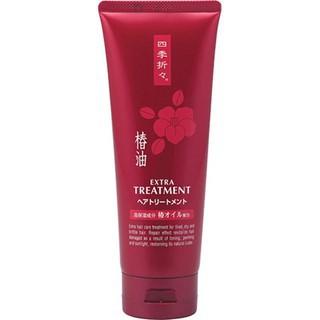 《現貨》小紅豆日貨 熊野 四季椿油護髮素 氨基酸 護髮乳 無矽靈 230g-細節圖2