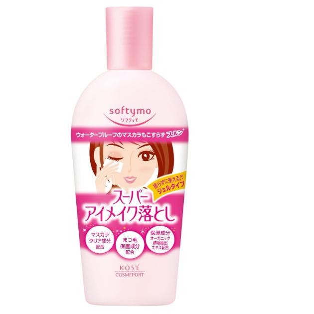 《現貨》小紅豆日貨 KOSE Softymo 眼唇卸妝液 卸妝露 230ml-細節圖2