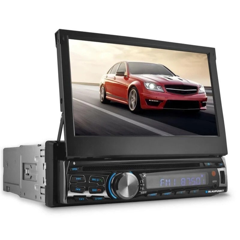 BLAUPUNKT AUS440、1-DIN、7＂ 觸控螢幕、DVD、USB、AUX、FM、藍牙、遙控、倒車顯影、手機架-細節圖2