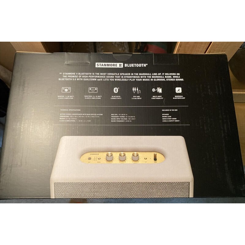 Marshall Stanmore II 藍牙喇叭 - 乳白-細節圖7