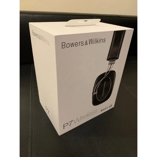 Bowers &amp; Wilkins P7 無線＋有線耳機、附輕旅行之防潑水硬殼保護套 - 展示品 95成新
