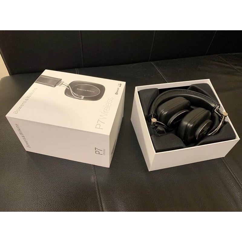 Bowers & Wilkins P7 無線＋有線耳機、附輕旅行之防潑水硬殼保護套 - 展示品 95成新-細節圖2
