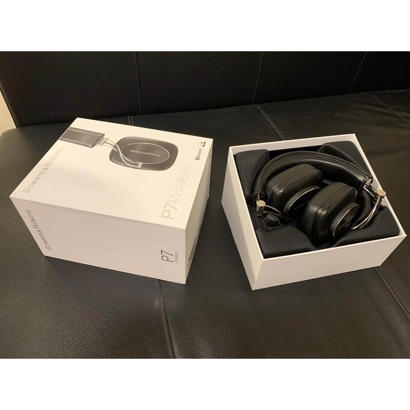 Bowers & Wilkins P7 無線＋有線耳機、附輕旅行之防潑水硬殼保護套 - 展示品 95成新-細節圖2