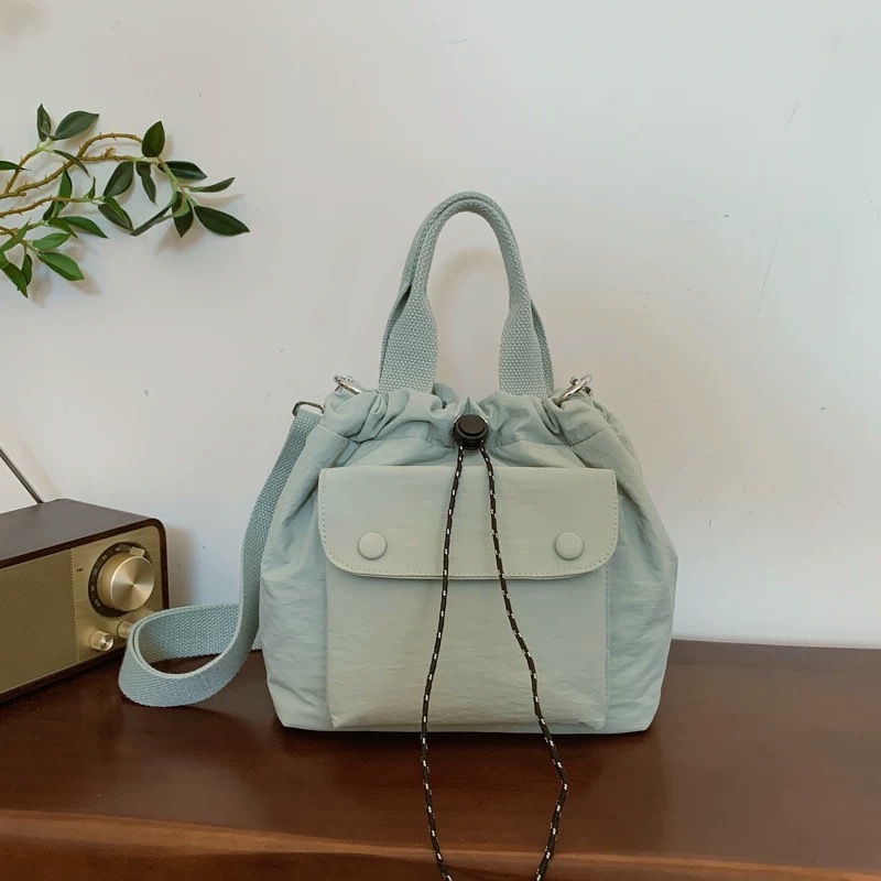 輕量尼龍抽繩斜背包-規格圖11