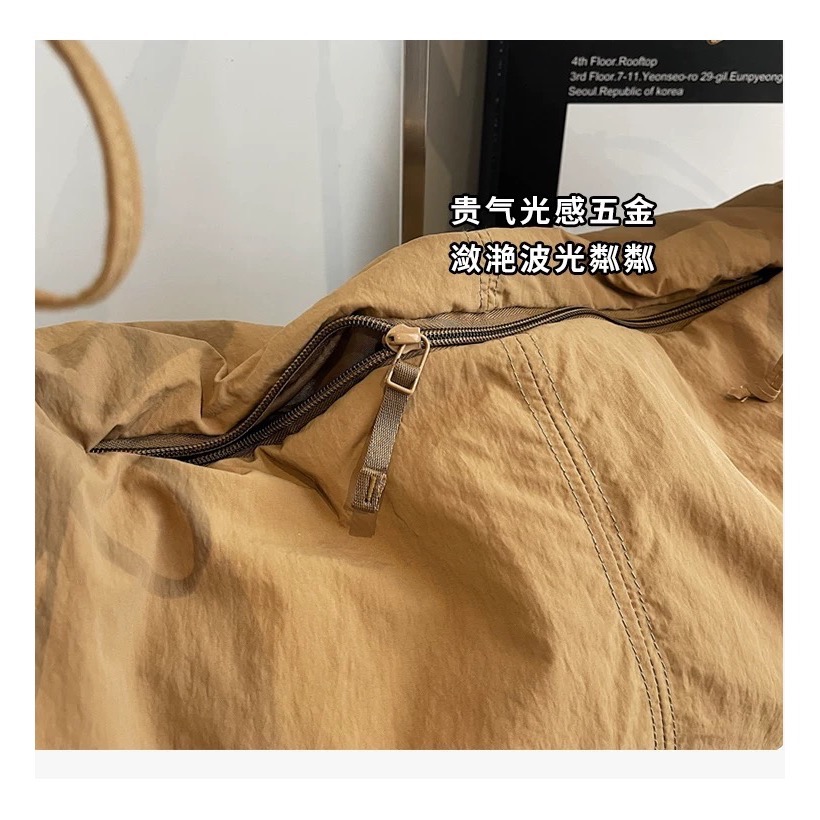 牛角造型尼龍斜背單肩包-細節圖6