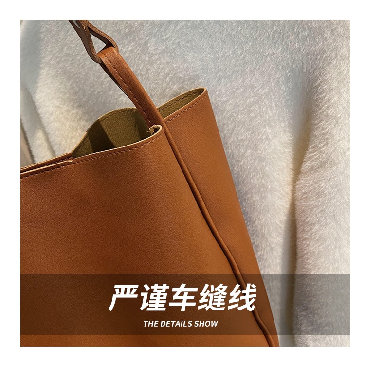 (P)C8D240439    簡約風格日系時尚大容量水桶包 通勤超輕巧-細節圖5