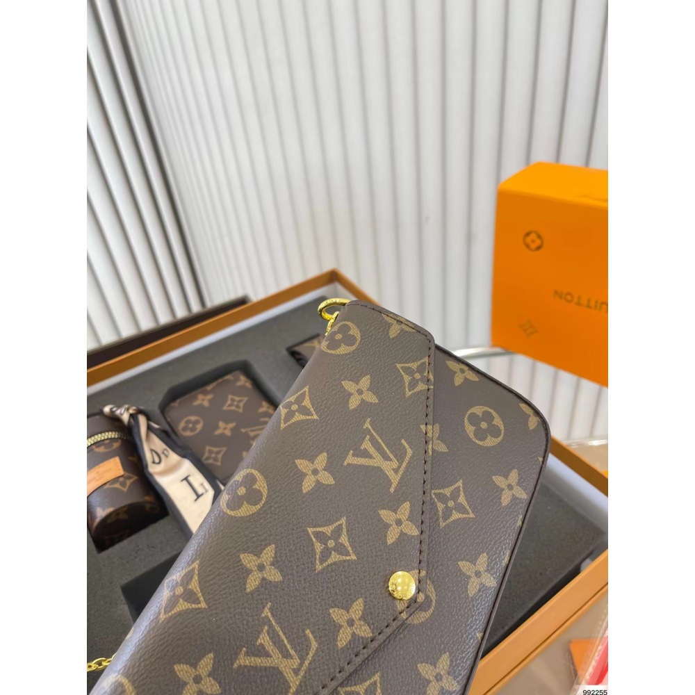 路易威登 Louis Vuitton 包包 LV經典三合一 信封包 人手一隻 升級版-細節圖3