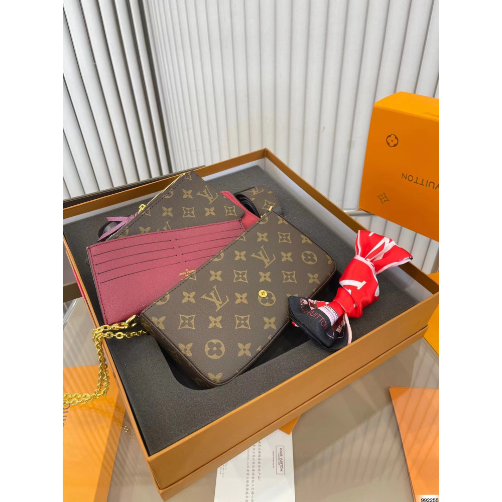 路易威登 Louis Vuitton 包包 LV經典三合一 信封包 人手一隻 升級版-細節圖5