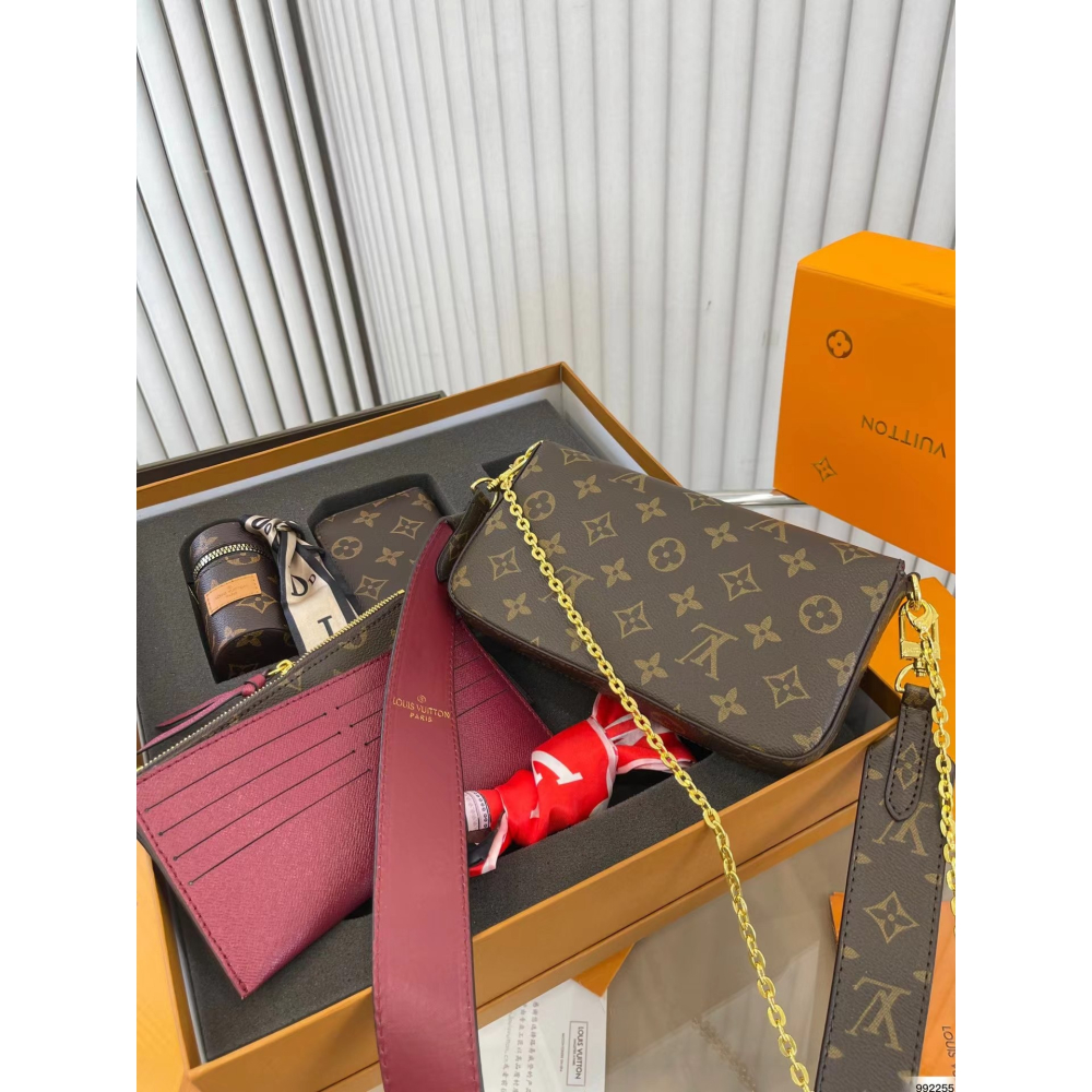 路易威登 Louis Vuitton 包包 LV經典三合一 信封包 人手一隻 升級版-細節圖8