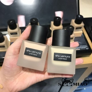 Shu uemura 植村秀 無極限超時輕粉底組 小方瓶 隔離 防曬 粉底液 持久底妝 霧面 粉底-細節圖5