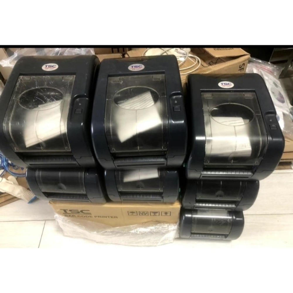 買到賺到📢TSC限量TTP-345空機⭐️鼎翰TTP345高精度商務型熱轉印條碼標籤機 開收據享保固⭐無電源線紙軸碳棒-細節圖2