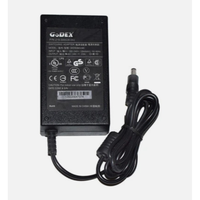 Godex原廠全新品變壓器⭐️科誠100-240V交流電轉24V直流 2.5A⭐+贈電源線線開箱即開工-細節圖2