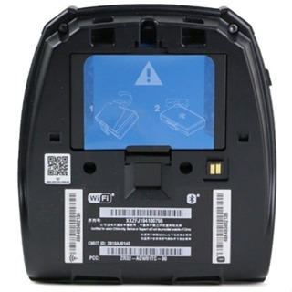 原廠9新現貨斑馬（ZEBRA）ZR328熱感迷你 IOS行動收據標籤條碼印表機列印BT+WIFI替代EZ320-細節圖2