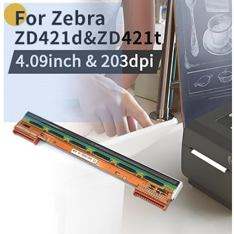 全新品ZEBRA原廠⭐️203DPI斑馬4吋ZD420/421 標籤機ZD620/621印字頭-細節圖5
