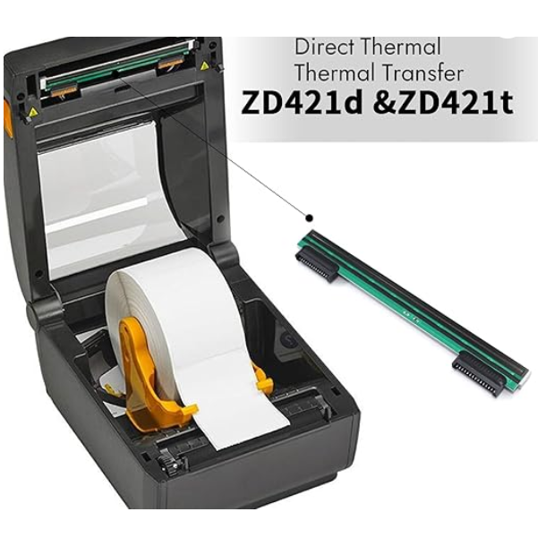 全新品ZEBRA原廠⭐️203DPI斑馬4吋ZD420/421 標籤機ZD620/621印字頭-細節圖8