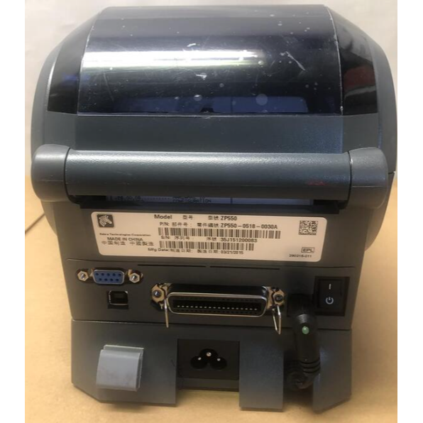 ZEBRA ZP550⭐️斑馬203dpi自動剝離高速批量物流標籤機0518-0030A ⭐原裝9新享保固-細節圖3
