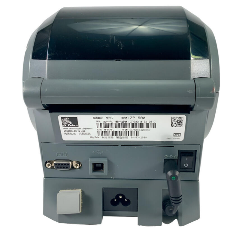 ZEBRA ZP550⭐️斑馬203dpi自動剝離高速批量物流標籤機0518-0030A ⭐原裝9新享保固-細節圖9