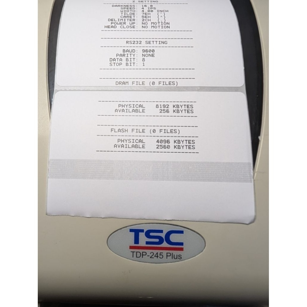 TSC 4吋TDP245⭐️微斷針|空機 熱感應商用條碼標籤機 免用碳帶⭐️原裝9新享保固-細節圖3