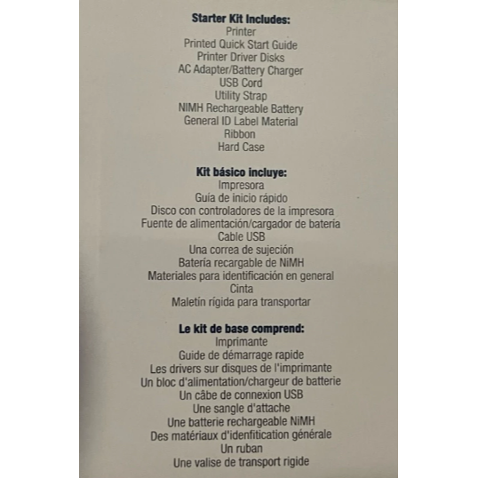 Brady BMP61⭐️原裝未拆封手持式及電腦介面專用標籤機⭐️全新品享保固-細節圖5