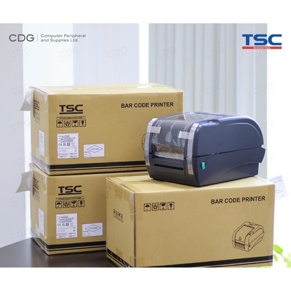 TSC TTP-247⭐️桌上型203DPI商務型條碼標籤機 標準版含裁刀⭐️全新品原裝公司貨-細節圖2