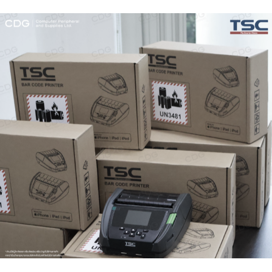 TSC Alpha-40L⭐️4吋行動UHF RFID條碼標籤機wifi BT iOS⭐全新品原裝-細節圖4