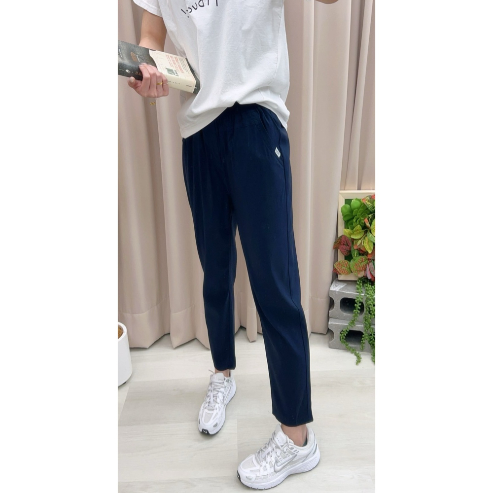 -5度Ｃ小白標冰冰褲🤎休閒褲 長褲 男友褲 腰鬆緊 －５度 冰冰褲 小白標-細節圖7