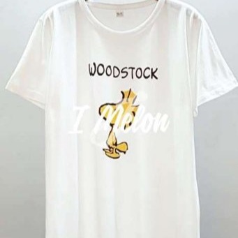 【現貨】糊塗塌客Woodstock短袖T恤上衣※白/黑/藍 ::: i-MelOn :::100%韓國空運 正韓-細節圖2