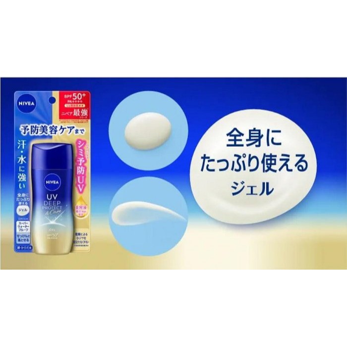 【現貨】日本 NIVEA 妮維雅防汗防水深層保護高UV防曬凝乳80g ::: i-MelOn in JP :::-細節圖2