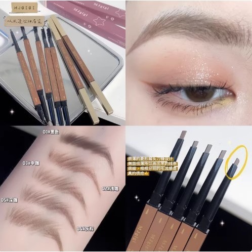 💕挐瑄百元惠民鋪💕MISHITI雙頭自動眉筆套裝-細節圖4