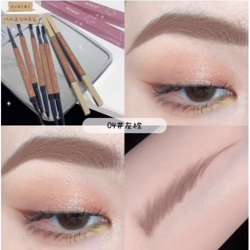 💕挐瑄百元惠民鋪💕MISHITI雙頭自動眉筆套裝-細節圖8