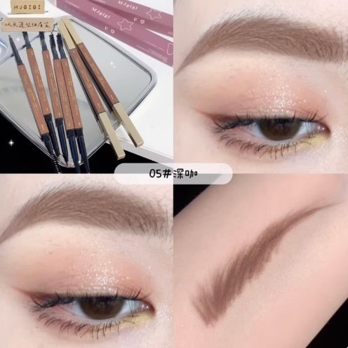 💕挐瑄百元惠民鋪💕MJgigi雙頭造型極細眉筆5支可選-細節圖6