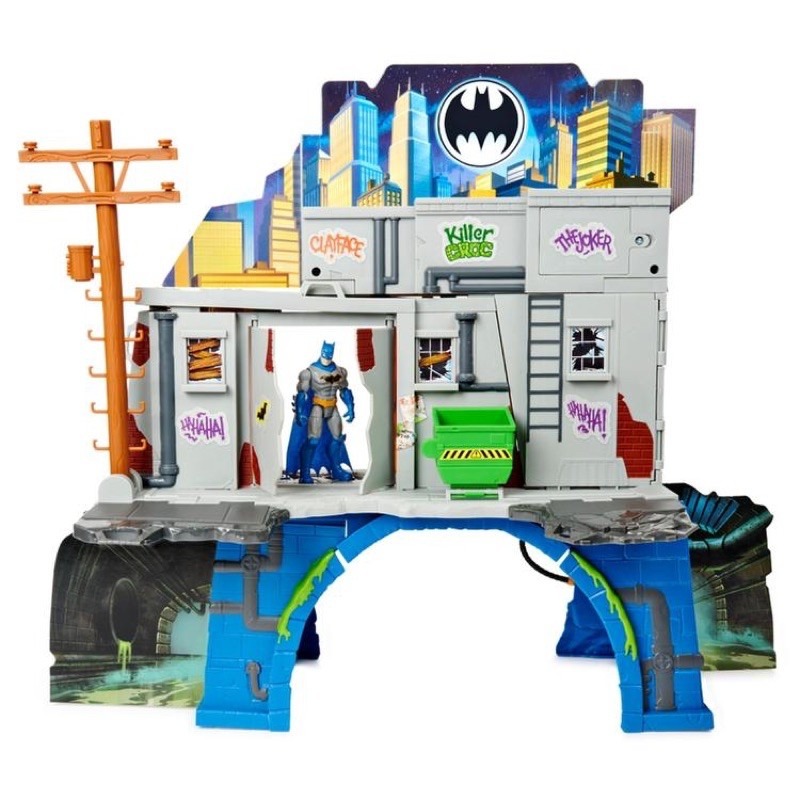 蝙蝠俠場景任務組Batman 3-in-1 Batcave Playset-細節圖2