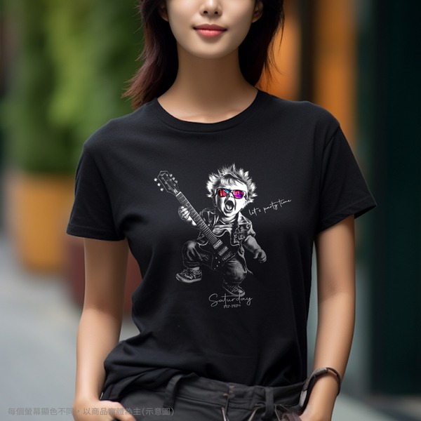 台灣TAIWAN自創品牌T恤-PIPPEP-人生好累系列-星期六-細節圖3