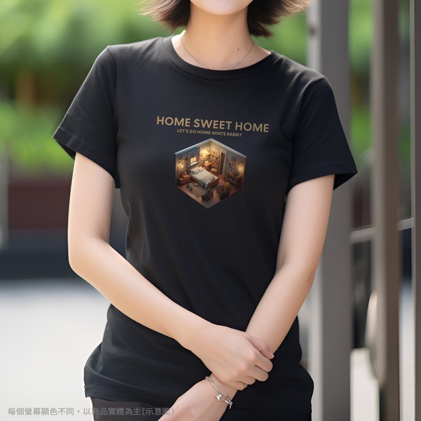 台灣TAIWAN自創品牌潮流T恤-圓領短袖T(轉印)-pip-pep-甜蜜小窩-細節圖5