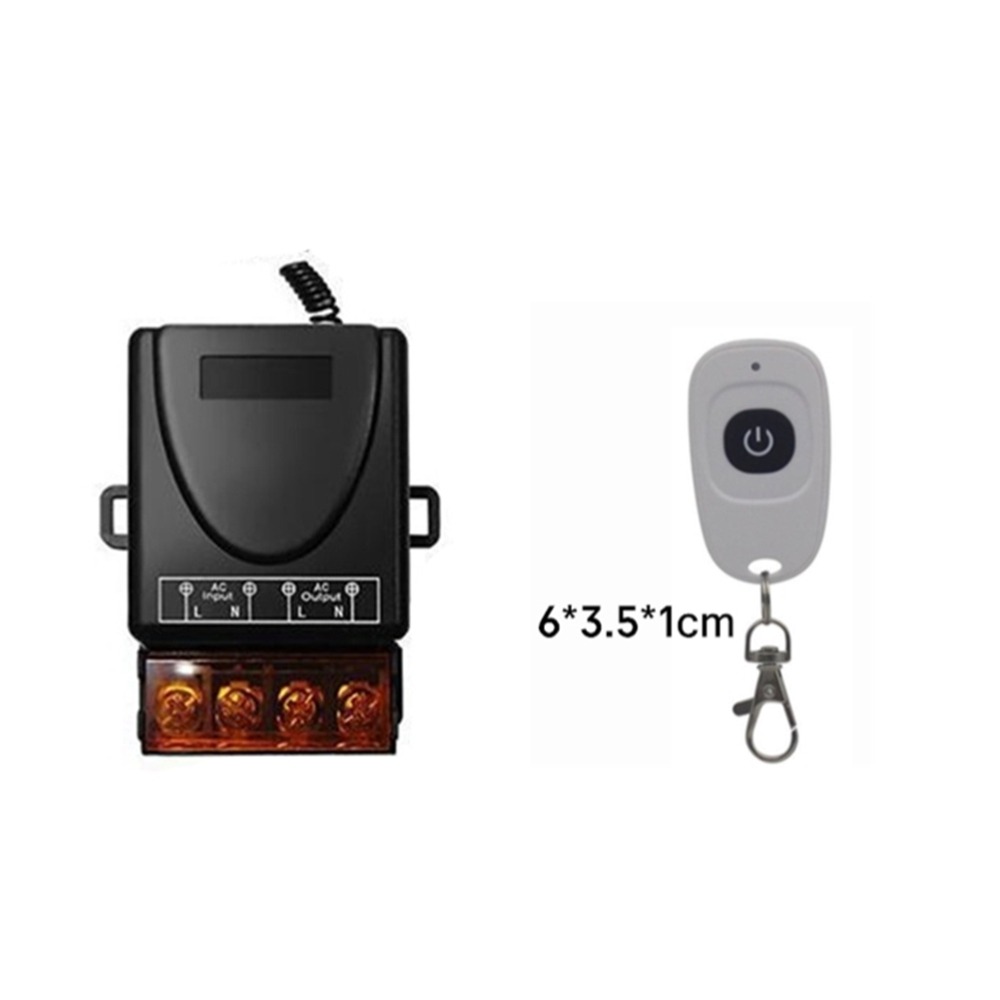大功率開關30A 可控制3000W電器110V~220伏寬電壓水泵馬達遙控改裝 大功率遠端電器無線遙控器 電器開關改裝-規格圖6