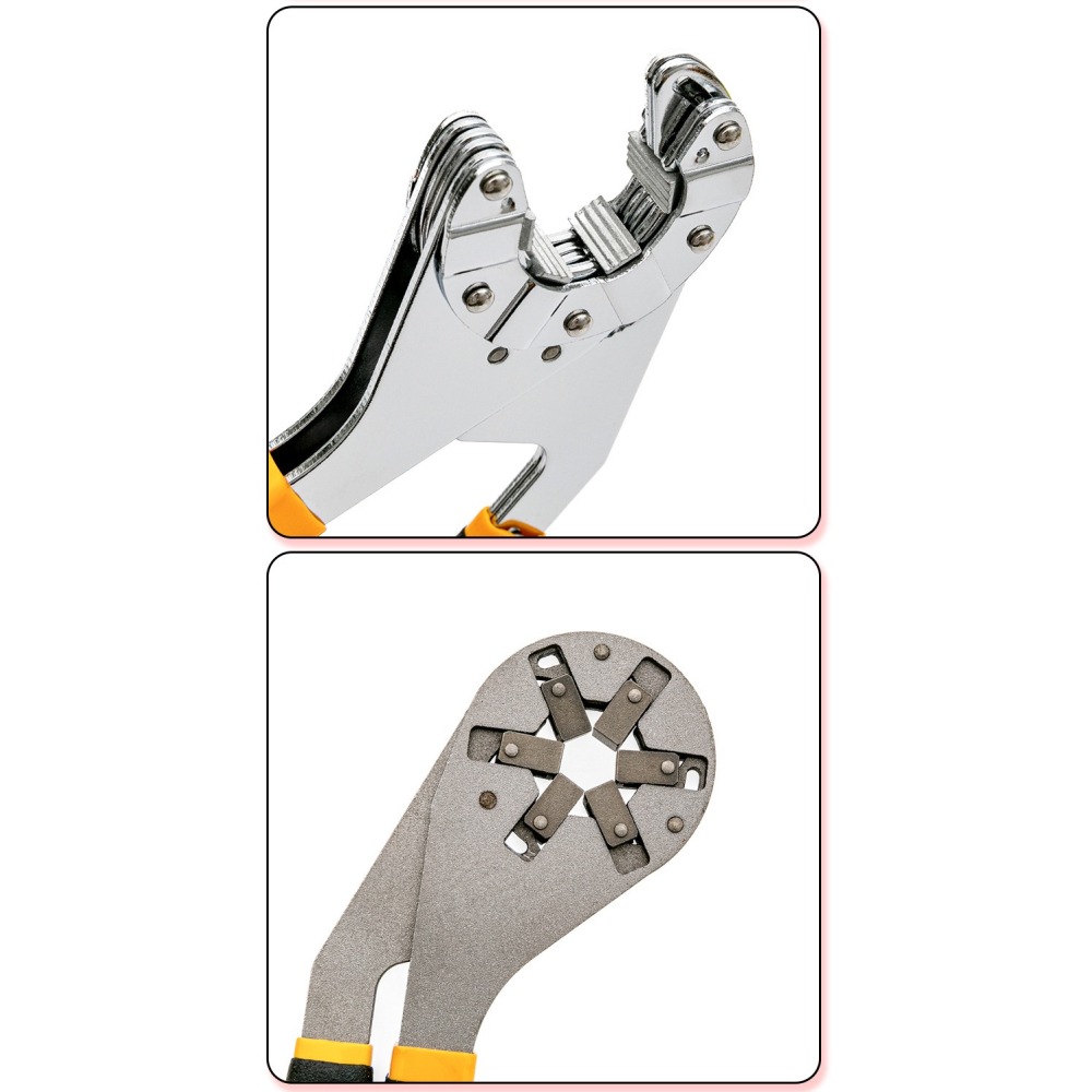 珍棧批發城~6寸扳手 8寸扳手魔術活動萬能多功能扭手可夾持外六角扳手-細節圖8