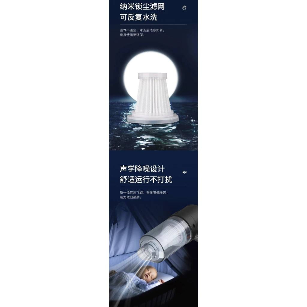 迷你吸塵器吹吸兩用吸塵器寵物吸毛器車載吸塵器汽車無線迷你吸塵器大功率吹氣機吸吹兩用機小型吸塵器-細節圖8